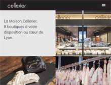 Tablet Screenshot of cellerier-hallesdelyon.com